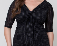 plus size mesh shirt